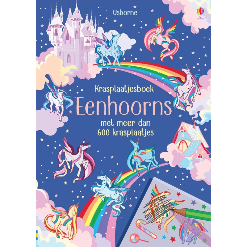 Krasplaatjesboek Eenhoorn Krasplaatjesboek Eenhoorn