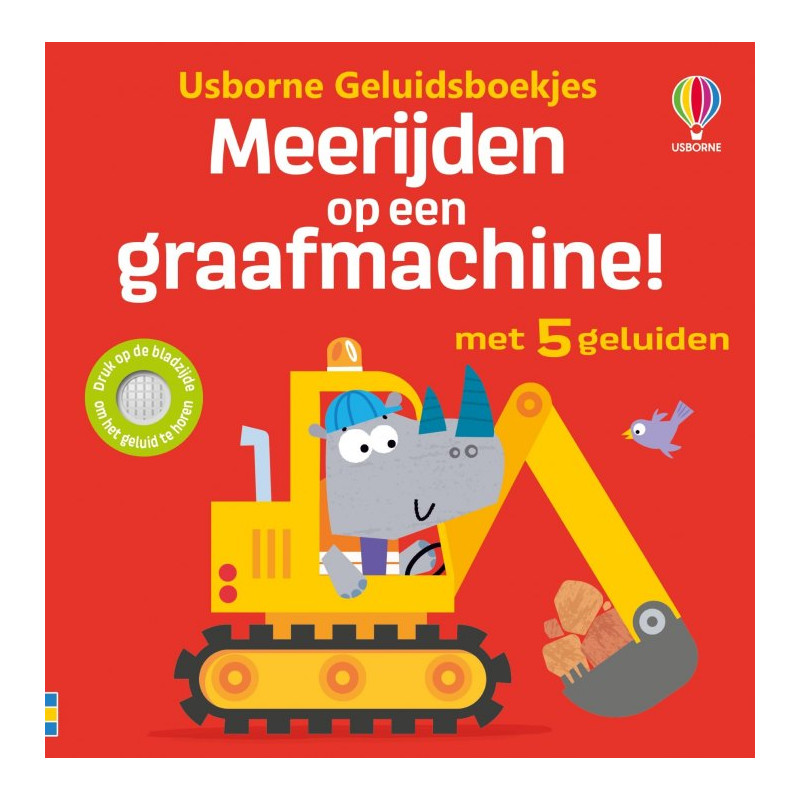 Meerijden op een graafmachine! (Geluidenboekje) Meerijden op een graafmachine! (Geluidenboekje)