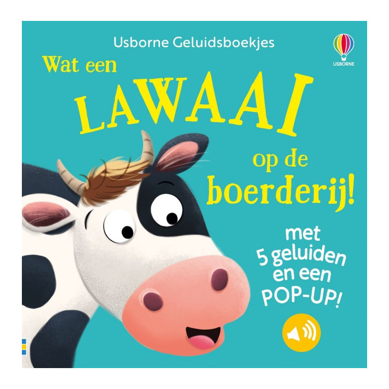 Wat een lawaai op de boerderij! Wat een lawaai op de boerderij!