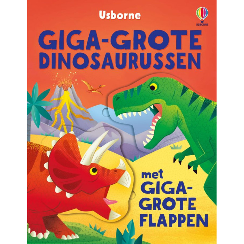 Giga-grote dinosaurussen met giga-grote flappen Giga-grote dinosaurussen met giga-grote flappen