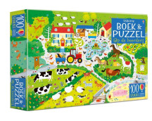 Boek & Puzzel - Op de boerderij