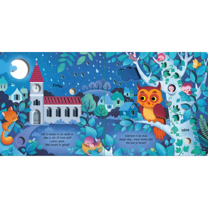 Usborne Geluidsboekjes - Geluiden in de nacht Usborne Geluidsboekjes - Geluiden in de nacht