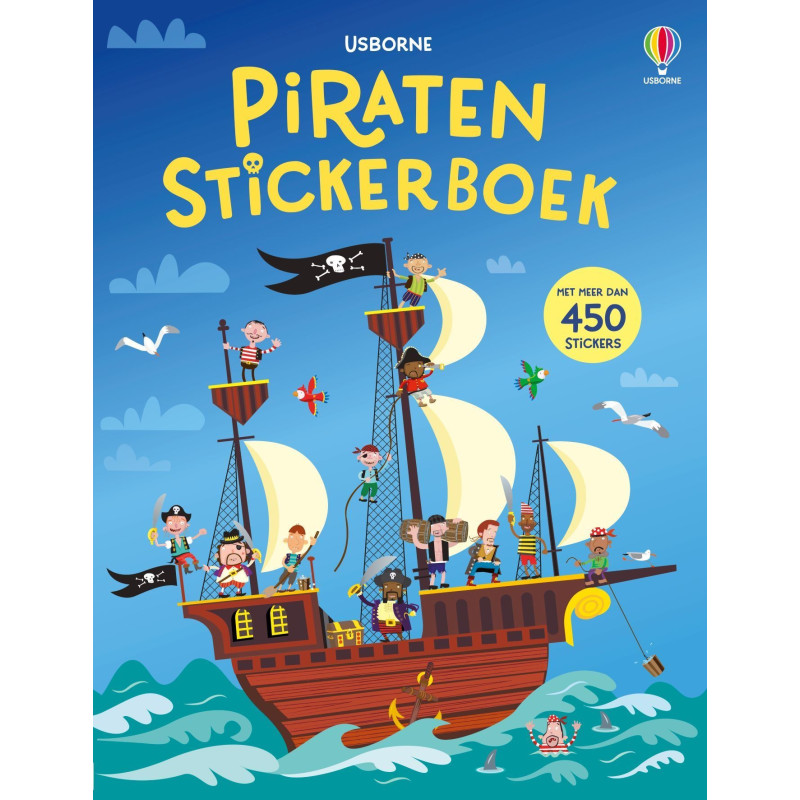 Piraten stickerboek Piraten stickerboek