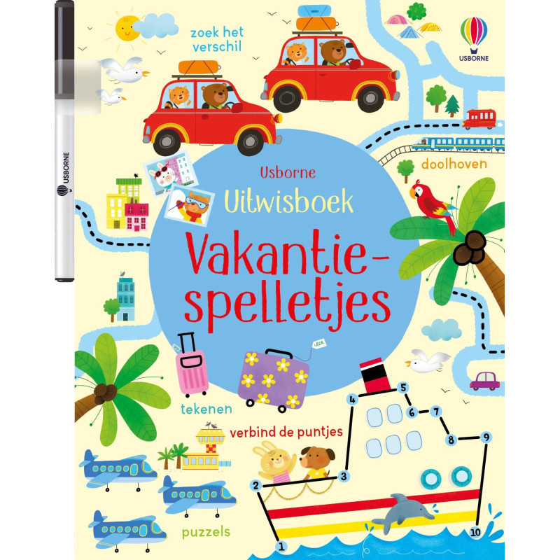 Uitwisboek - Vakantiespelletjes Uitwisboek - Vakantiespelletjes