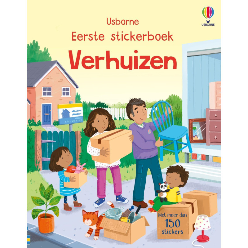 Eerste stickerboek - Verhuizen Eerste stickerboek - Verhuizen