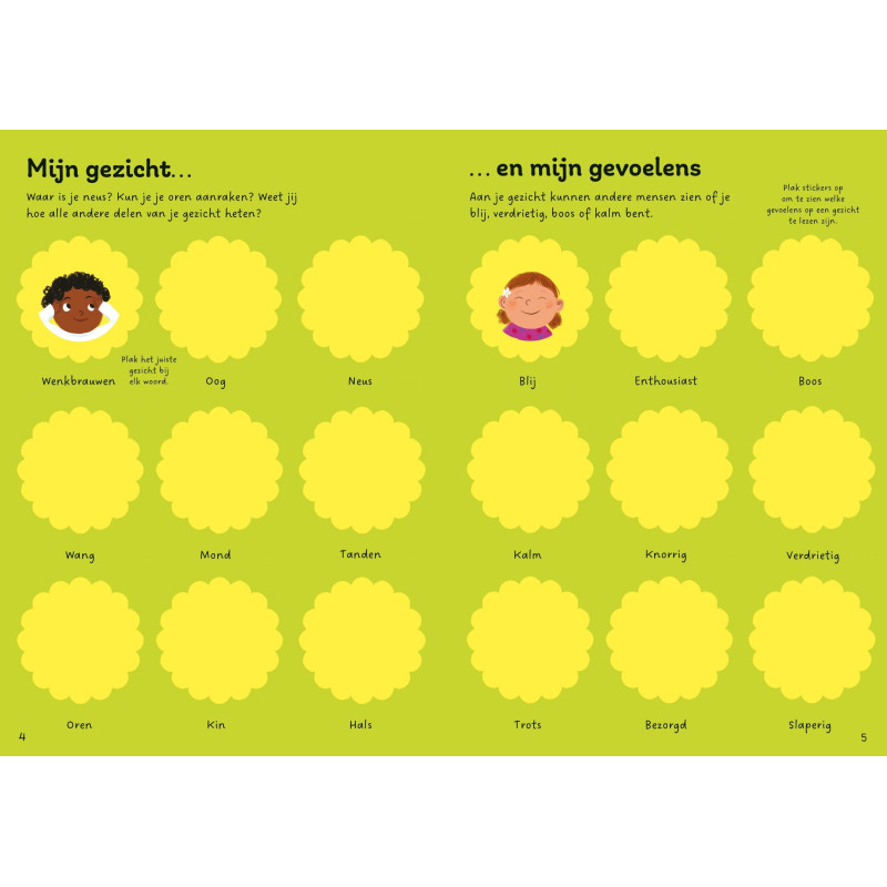 Eerste stickerboekje - Mijn lichaam Eerste stickerboekje - Mijn lichaam