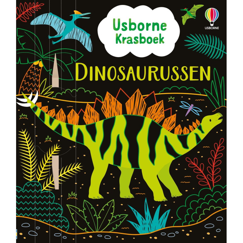 Krasboek Dinosaurussen Krasboek Dinosaurussen