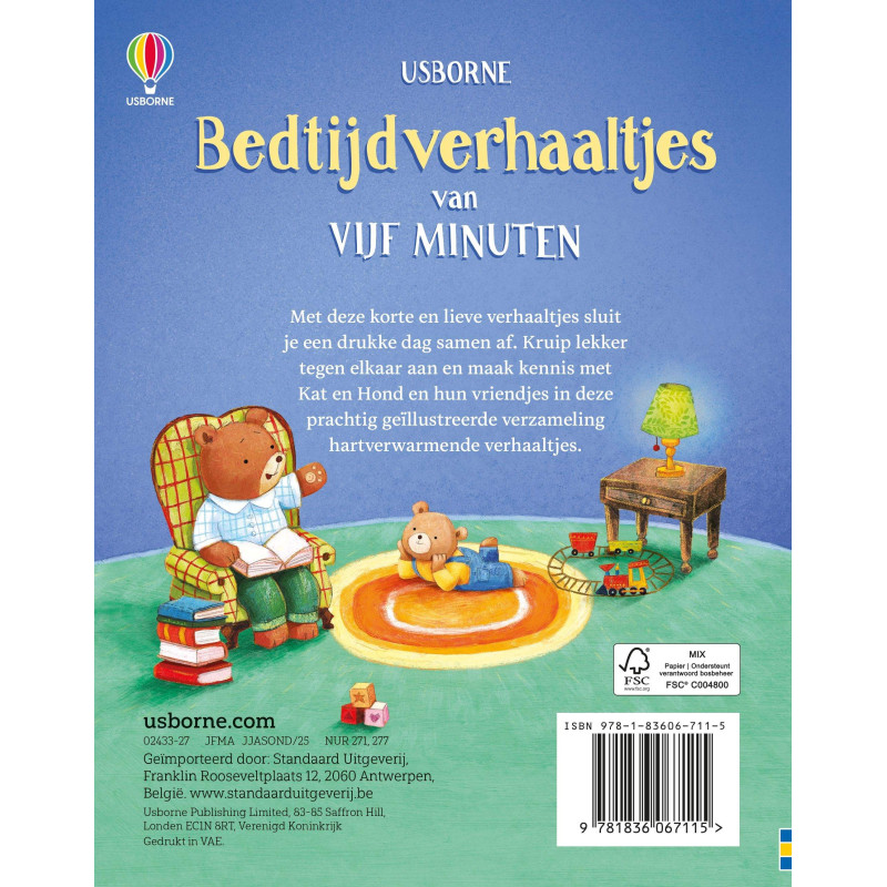 Bedtijdverhaaltjes van vijf minuten