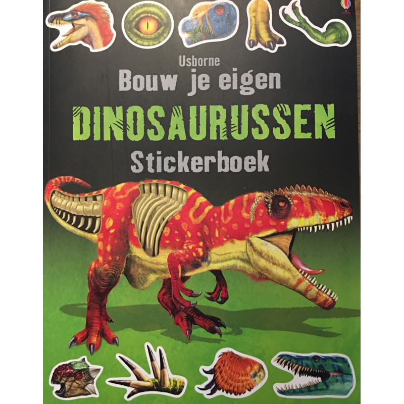 Bouw je eigen Dinosaurussen stickerboek