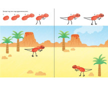 Stempelen met je vingers - Dinosaurussen Stempelen met je vingers - Dinosaurussen