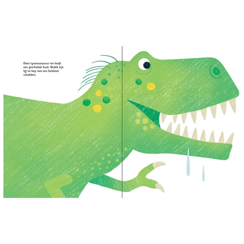 Stempelen met je vingers - Dinosaurussen Stempelen met je vingers - Dinosaurussen