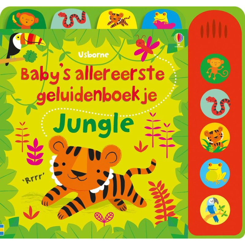 Baby's allereerste geluidenboekje: Jungle Baby's allereerste geluidenboekje: Jungle