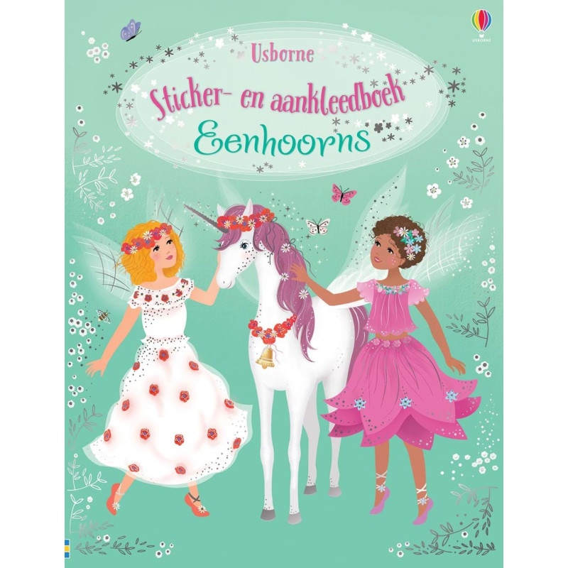 Sticker- en aankleedboek - Eenhoorns Sticker- en aankleedboek - Eenhoorns