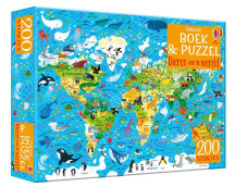Boek & Puzzel - Dieren van de wereld