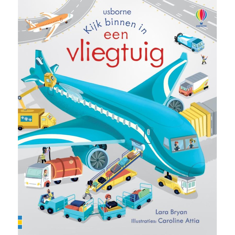 Kijk binnen in - Een vliegtuig Kijk binnen in - Een vliegtuig