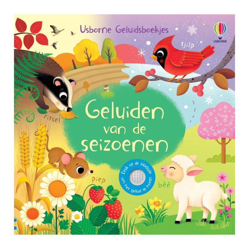 Usborne Geluidsboekjes - Geluiden van de seizoenen Usborne Geluidsboekjes - Geluiden van de seizoenen