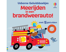 Meerijden in een brandweerauto (geluidsboekje)