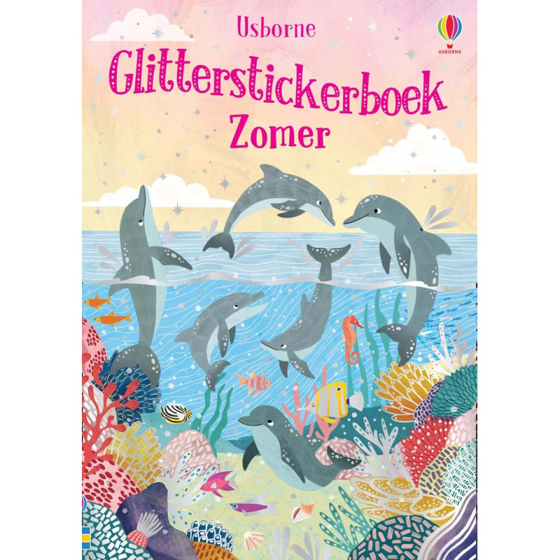 Glitterstickerboek zomer Glitterstickerboek zomer