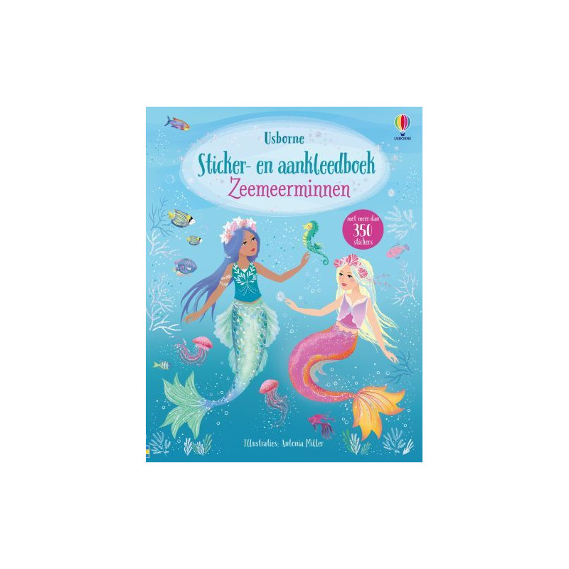 Zeemeerminnen - Sticker- en aankleedboek Zeemeerminnen - Sticker- en aankleedboek