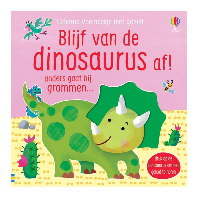 Blijf van de dinosaurus af! Blijf van de dinosaurus af!