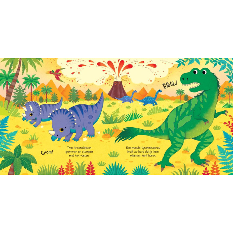 Usborne Geluidsboekjes - Dinosaurussen Usborne Geluidsboekjes - Dinosaurussen