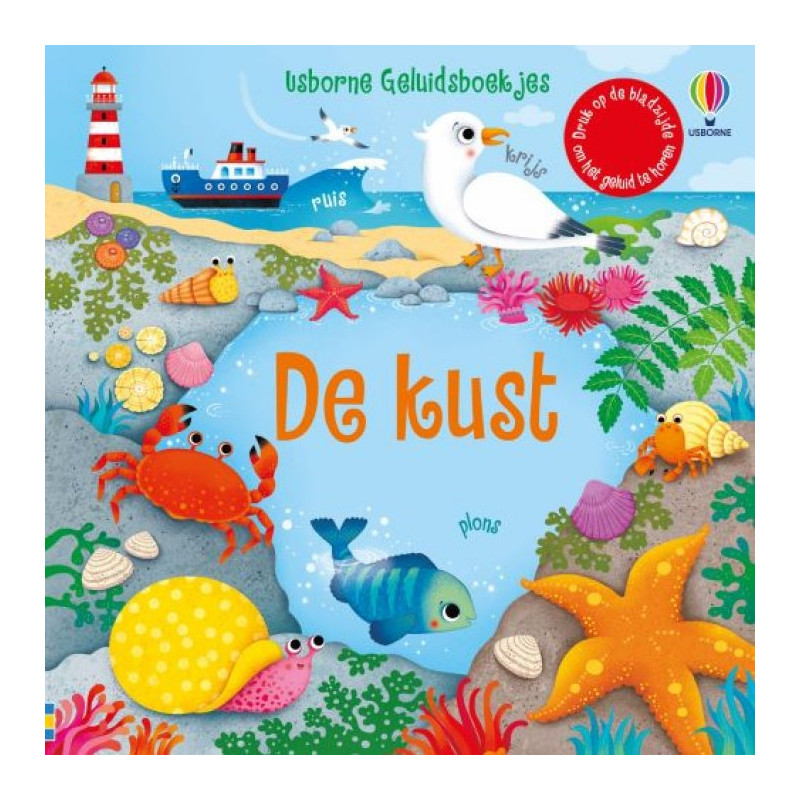 Usborne Geluidsboekjes - De Kust Usborne Geluidsboekjes - De Kust