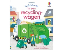 Kijk binnen in - Een recyclingwagen