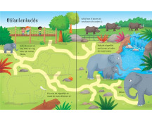 Uitwisboek - Dierentuinspelletjes Uitwisboek - Dierentuinspelletjes