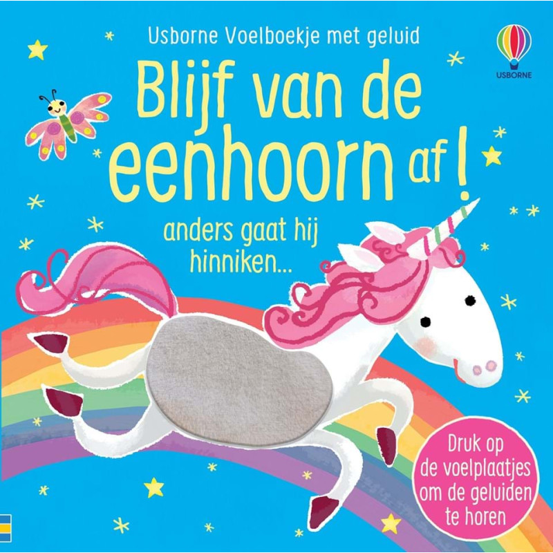 Blijf van de eenhoorn af! Blijf van de eenhoorn af!