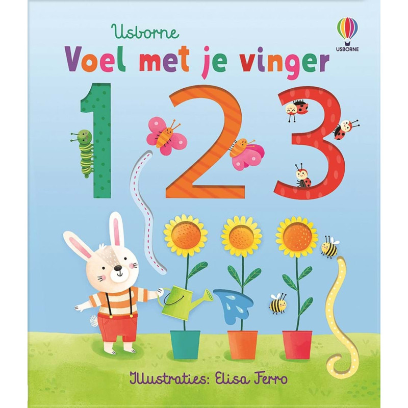 Voel met je vinger - 1, 2, 3