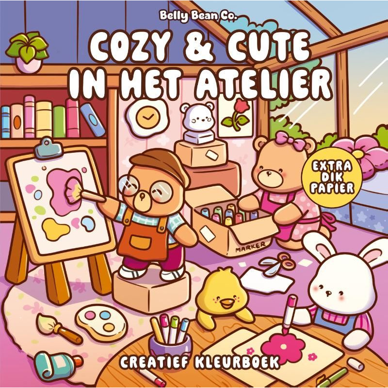 Cozy & cute in het atelier Cozy & cute in het atelier