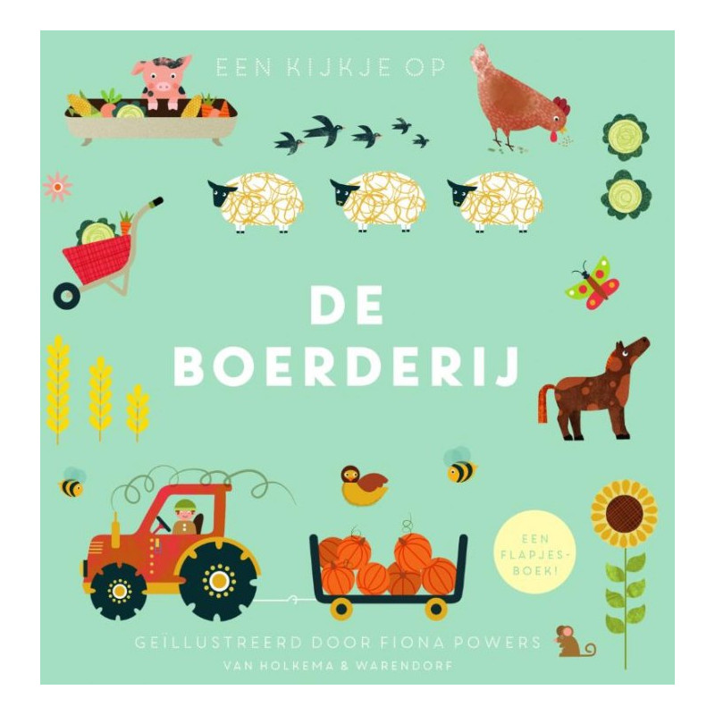 Een kijkje op de boerderij (flapjesboek) Een kijkje op de boerderij (flapjesboek)
