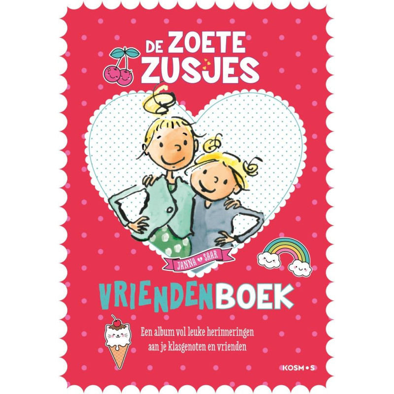 De Zoete Zusjes vriendenboekje De Zoete Zusjes vriendenboekje