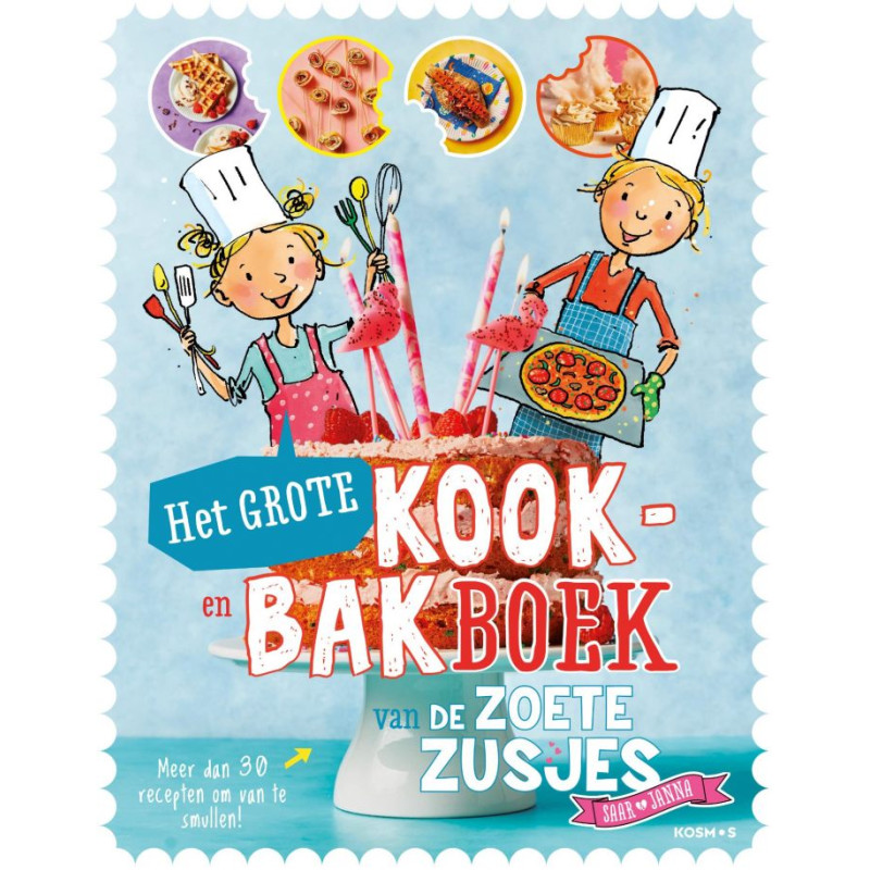 Het grote kook- en bakboek van de Zoete Zusjes Het grote kook- en bakboek van de Zoete Zusjes