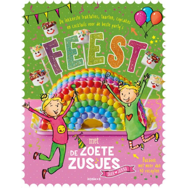 Feest met de Zoete Zusjes bakboek Feest met de Zoete Zusjes bakboek