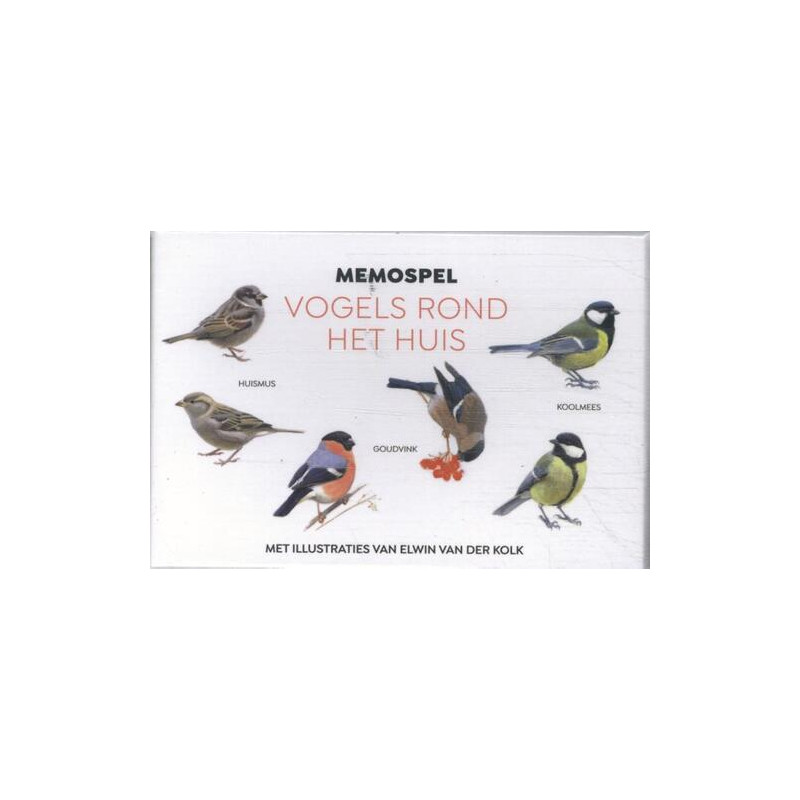 Vogels rond het huis - memospel Vogels rond het huis - memospel
