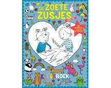 De Zoete Zusjes kleurboek met meer dan 100 stickers
