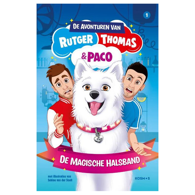 De avonturen van Rutger, Thomas en Paco 001 - De magische halsband (paperback) De avonturen van Rutger, Thomas en Paco 001 - De magische halsband (paperback)