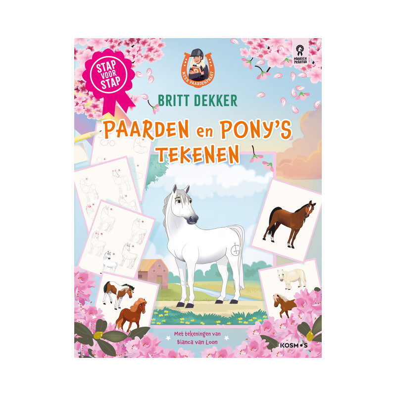 Meer paardenpraat - Stap voor stap paarden en pony's tekenen