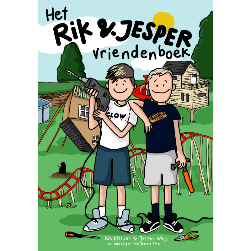 Rik en Jesper vriendenboek Rik en Jesper vriendenboek