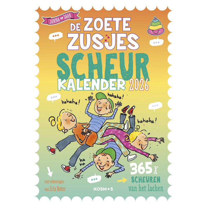 De Zoete Zusjes moppenscheurkalender De Zoete Zusjes moppenscheurkalender