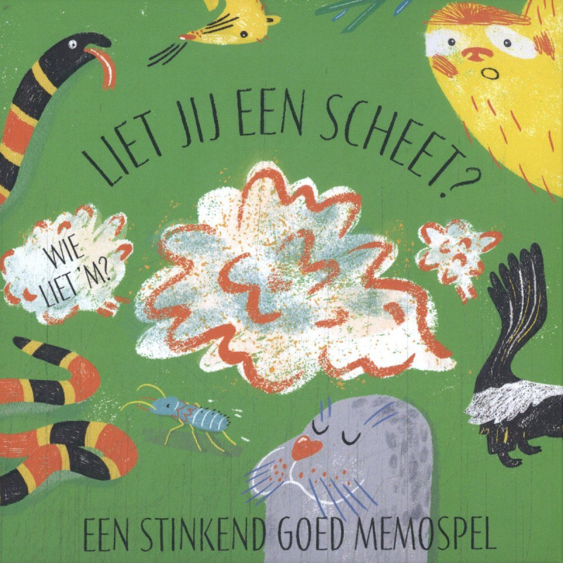 Liet jij een scheet? Memospel Liet jij een scheet? Memospel