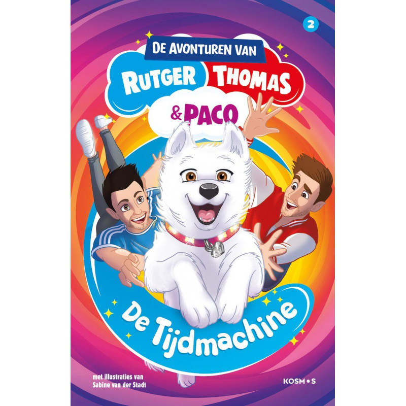 De avonturen van Rutger, Thomas en Paco 2 - De Tijdmachine (paperback)