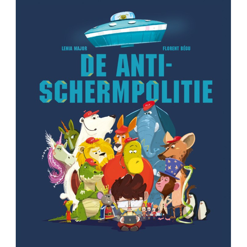 De anti-schermpolitie De anti-schermpolitie