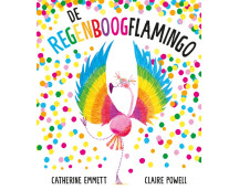 De regenboogflamingo