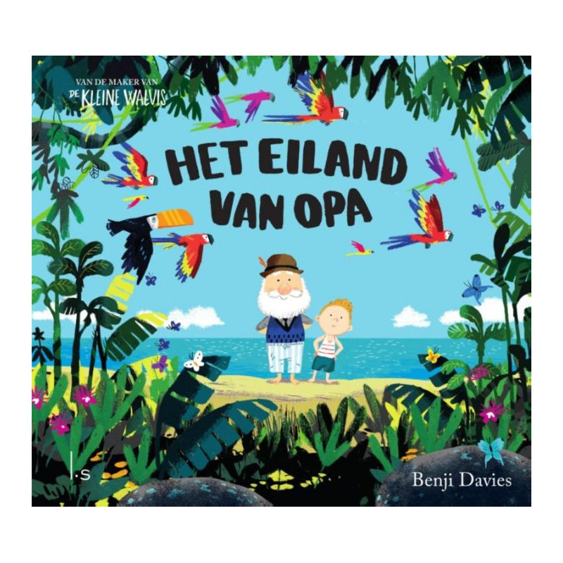 Het eiland van opa (kartonboek)