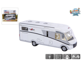 Camper Carthago met licht (pull-back)