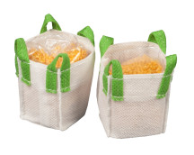 Big bags met vulling (2 stuks)