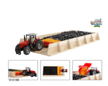 Houten mega sleufsilo (1:32)
