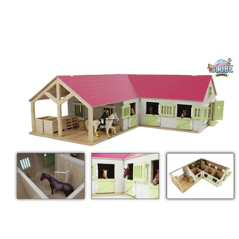 Paardenhoekstal roze (1:24) Paardenhoekstal roze (1:24)